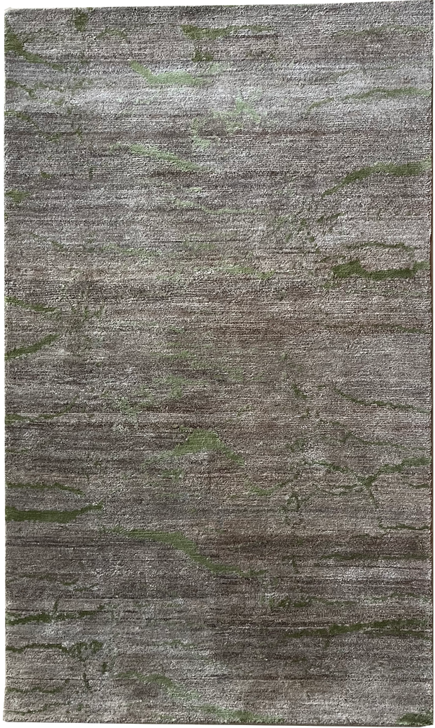 Estuary Rug - Nettle and Silk - green