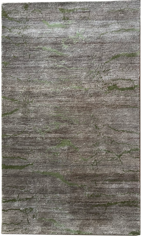 Estuary Rug - Nettle and Silk - green